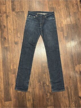Dior Homme Hedi Slimane Raw Blue Jeans